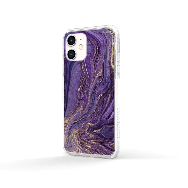 iPhone Case - Ultra Violet Purple Marble