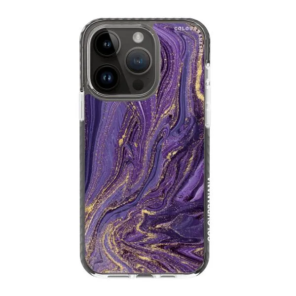 iPhone Case - Ultra Violet Purple Marble
