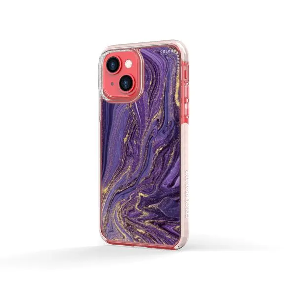 iPhone Case - Ultra Violet Purple Marble