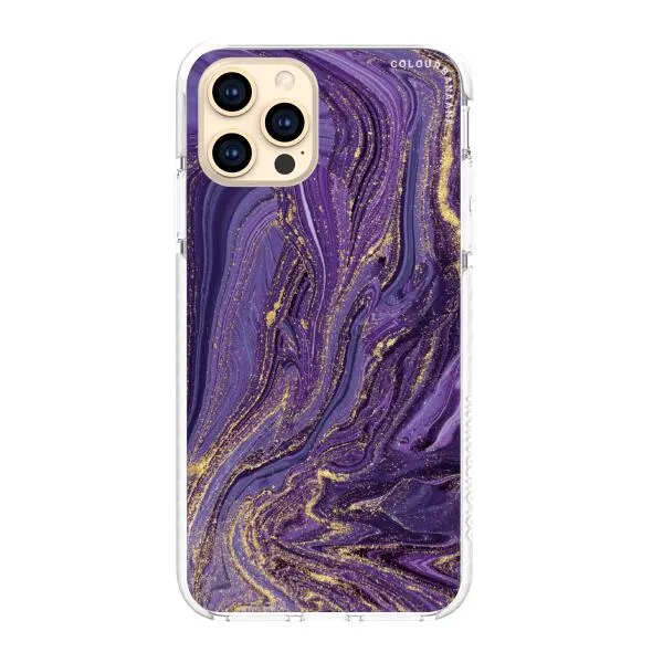 iPhone Case - Ultra Violet Purple Marble