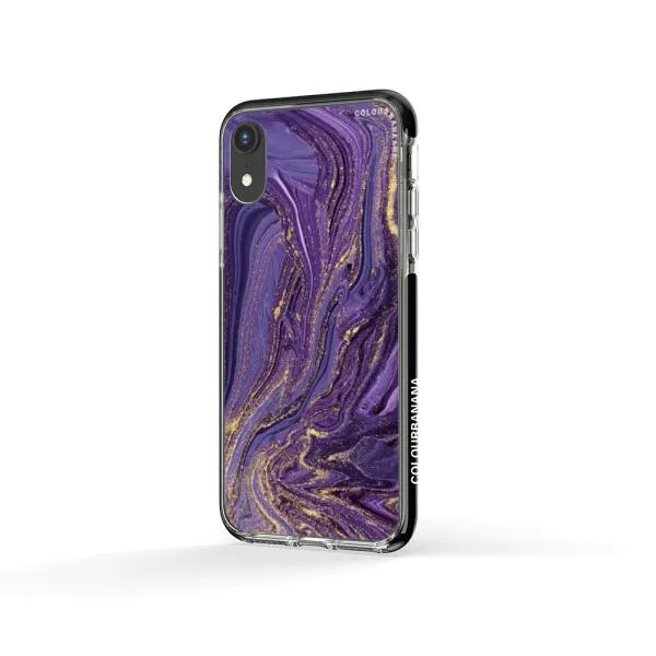 iPhone Case - Ultra Violet Purple Marble
