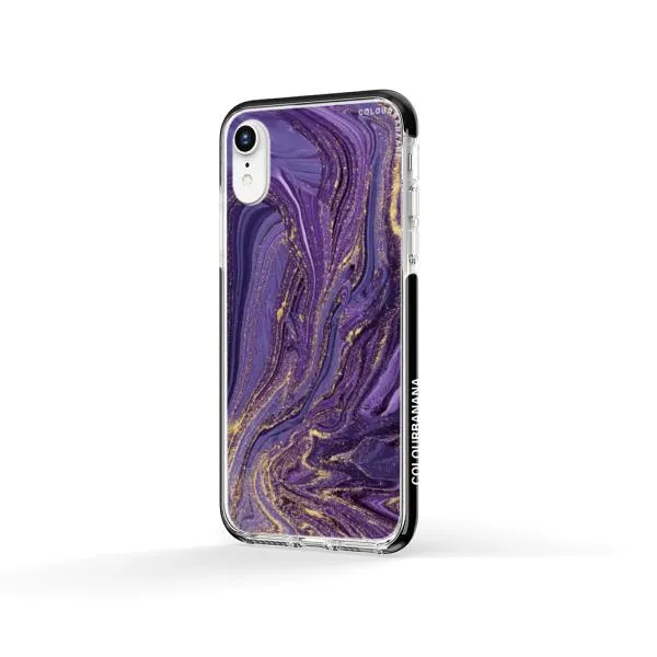 iPhone Case - Ultra Violet Purple Marble