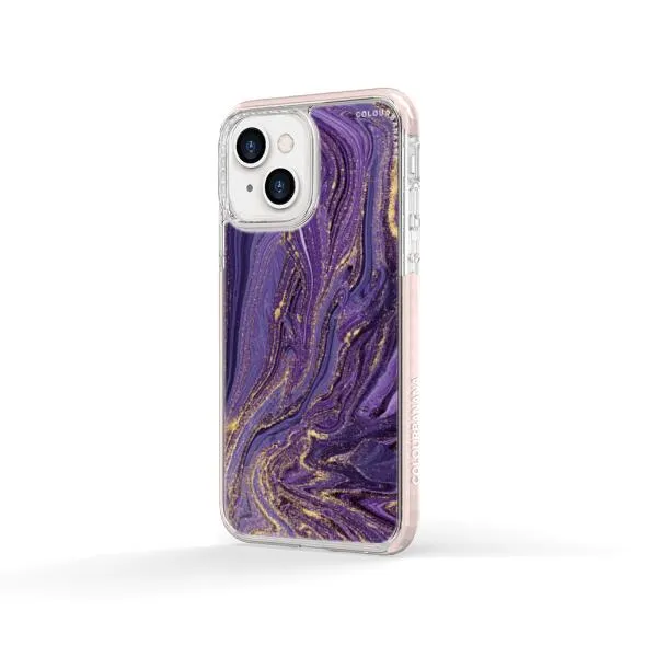 iPhone Case - Ultra Violet Purple Marble