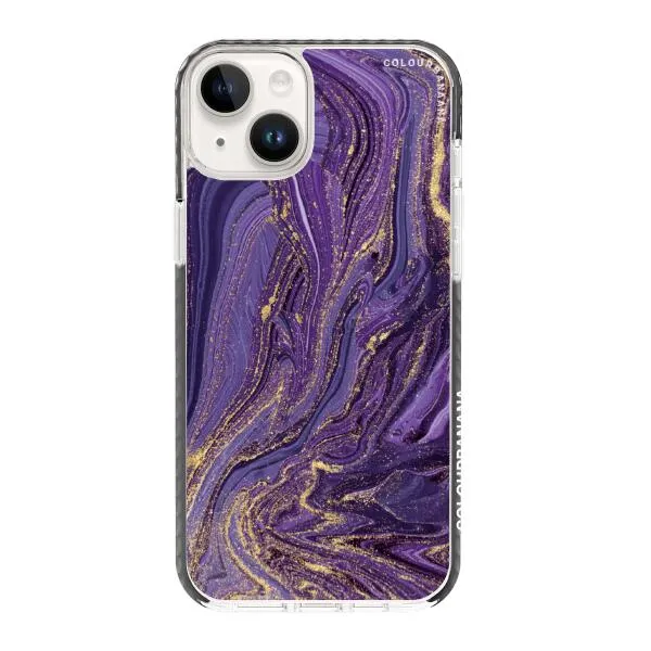 iPhone Case - Ultra Violet Purple Marble