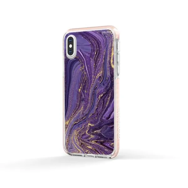 iPhone Case - Ultra Violet Purple Marble