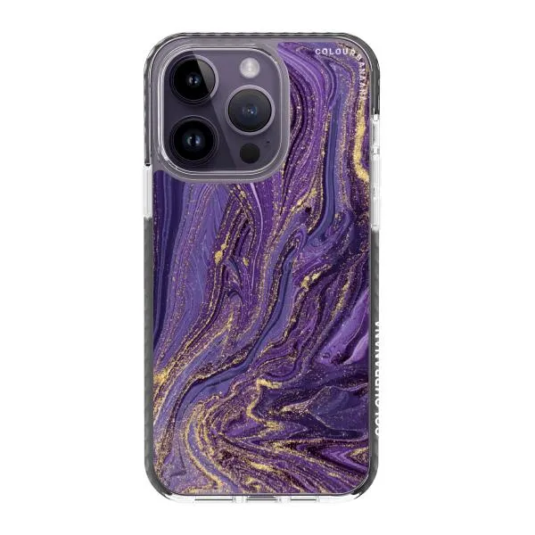 iPhone Case - Ultra Violet Purple Marble