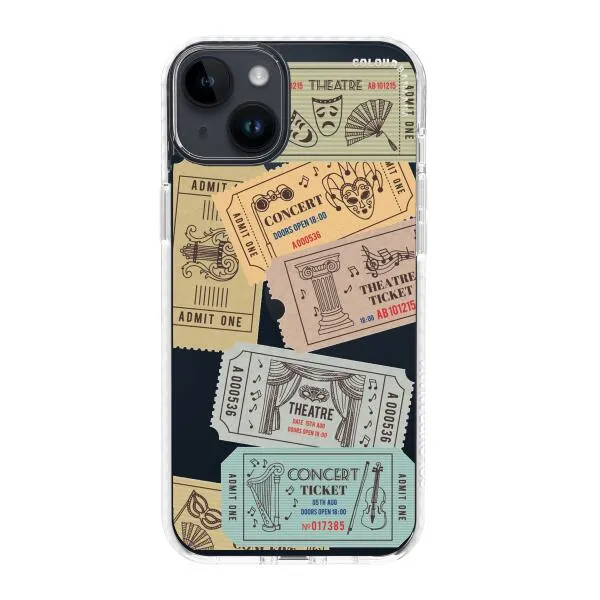 iPhone Case - Vintage Tickets