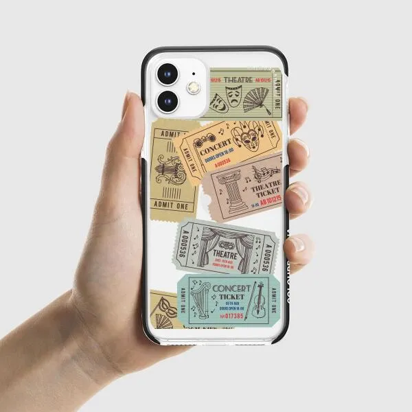 iPhone Case - Vintage Tickets