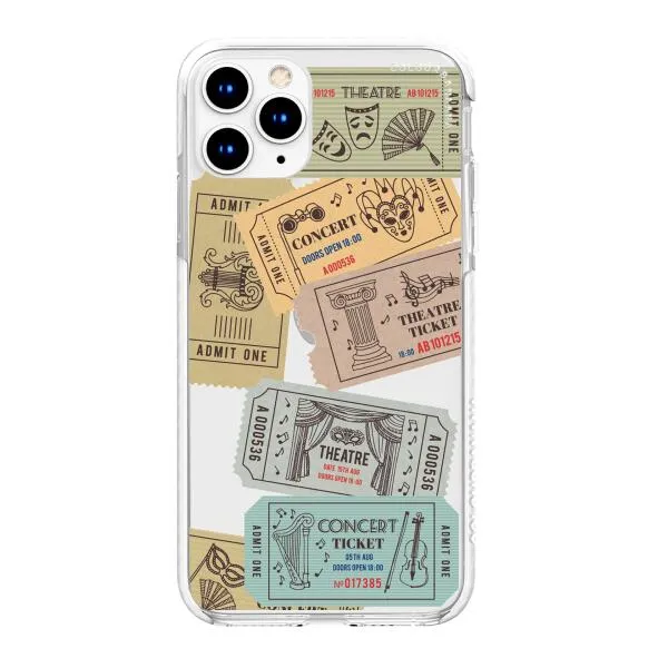 iPhone Case - Vintage Tickets