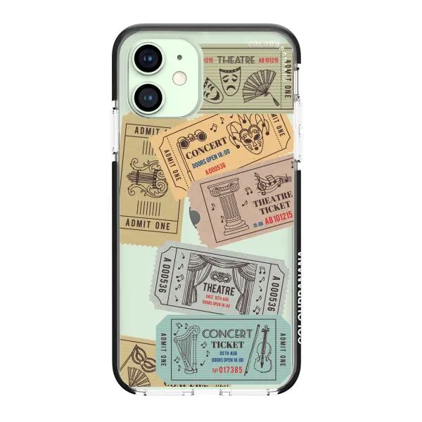 iPhone Case - Vintage Tickets