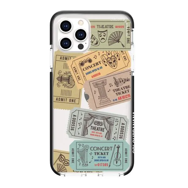 iPhone Case - Vintage Tickets
