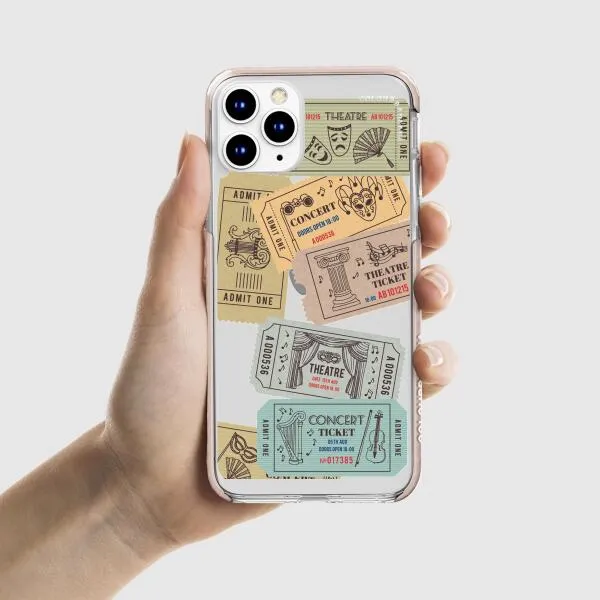iPhone Case - Vintage Tickets