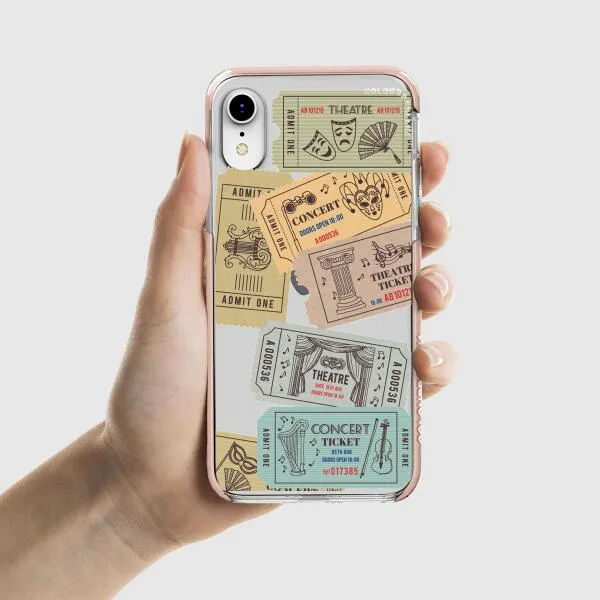 iPhone Case - Vintage Tickets