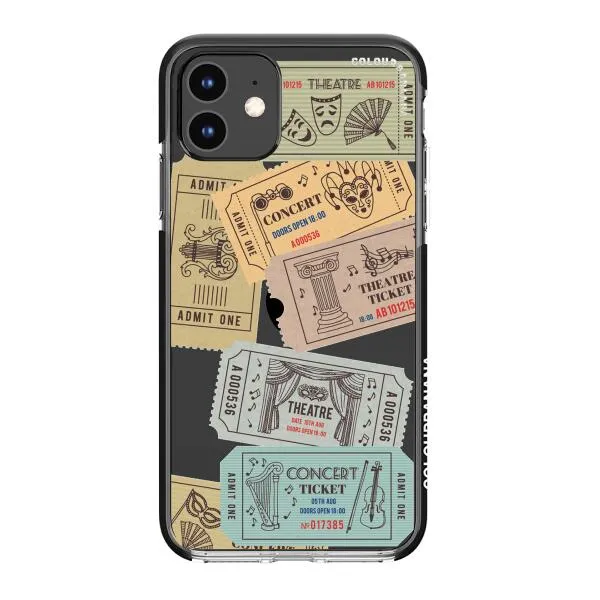 iPhone Case - Vintage Tickets