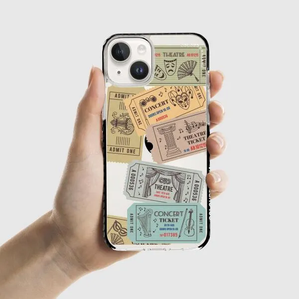 iPhone Case - Vintage Tickets