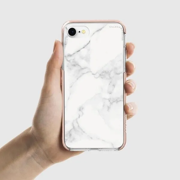 iPhone Case - White Marble