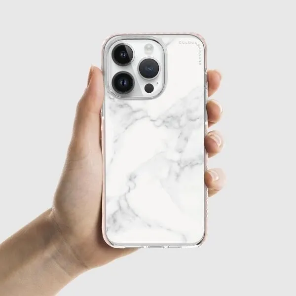 iPhone Case - White Marble