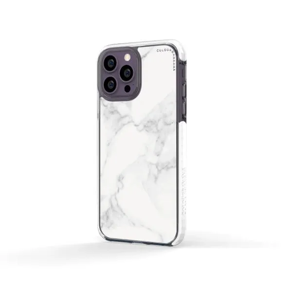 iPhone Case - White Marble