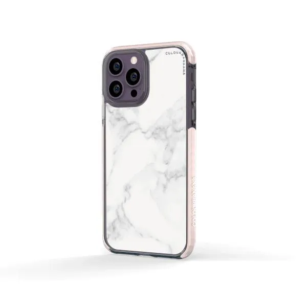 iPhone Case - White Marble