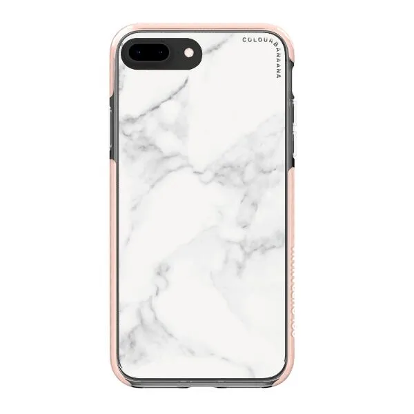 iPhone Case - White Marble