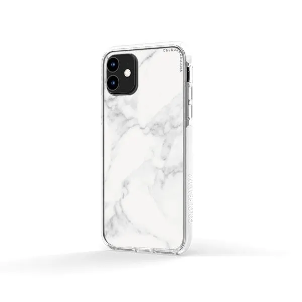 iPhone Case - White Marble