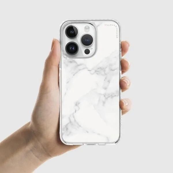 iPhone Case - White Marble