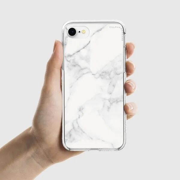 iPhone Case - White Marble