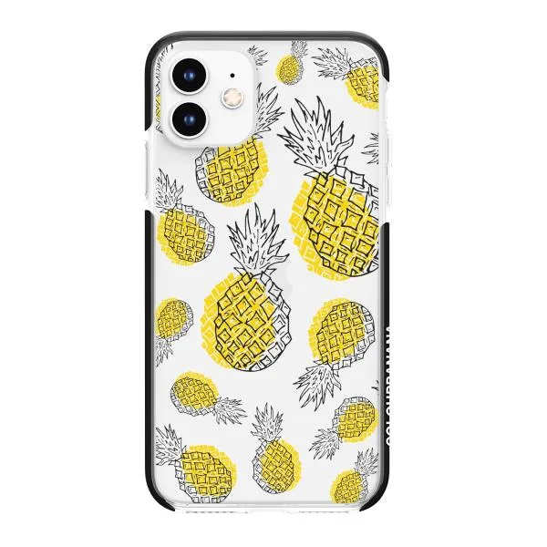 iPhone Case - Yellow Pineapple