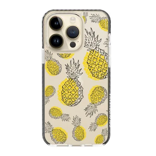 iPhone Case - Yellow Pineapple