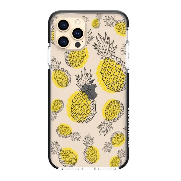 iPhone Case - Yellow Pineapple