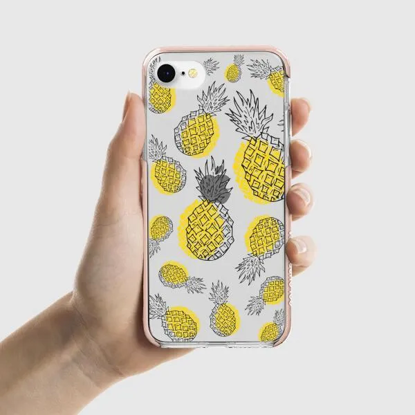 iPhone Case - Yellow Pineapple