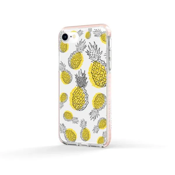 iPhone Case - Yellow Pineapple