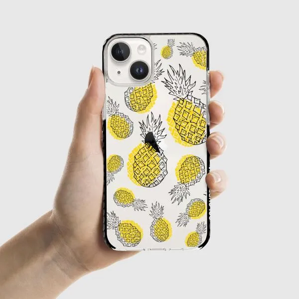 iPhone Case - Yellow Pineapple