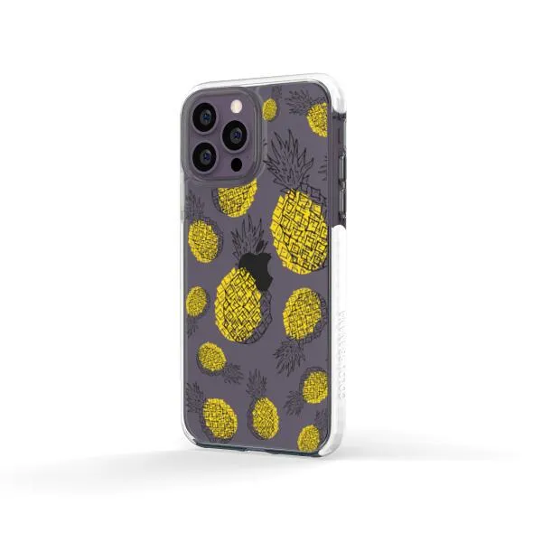 iPhone Case - Yellow Pineapple