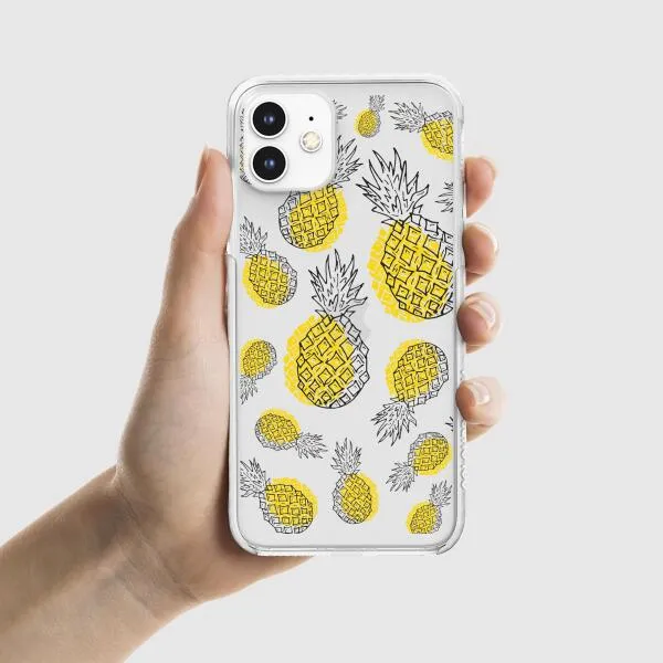 iPhone Case - Yellow Pineapple