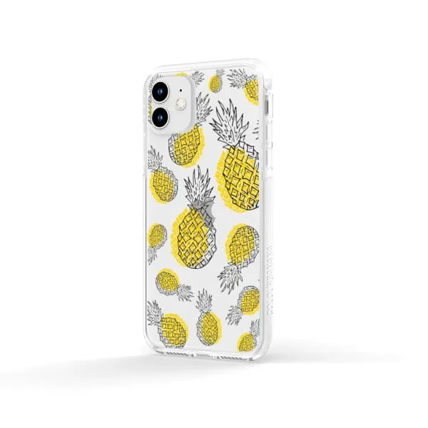 iPhone Case - Yellow Pineapple