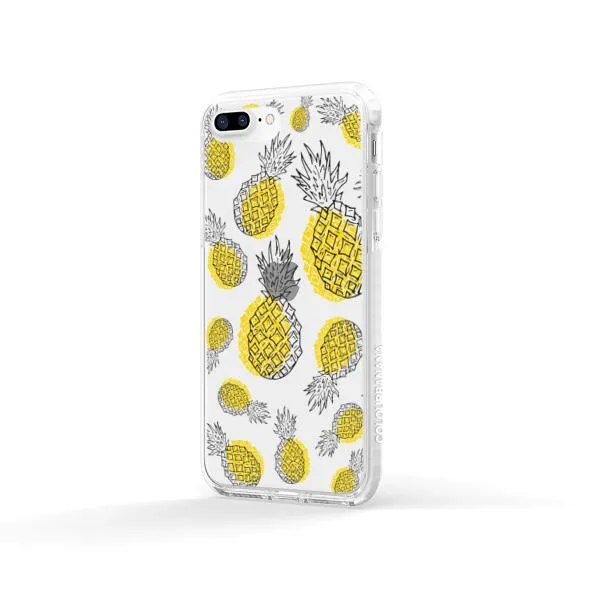 iPhone Case - Yellow Pineapple