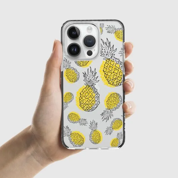 iPhone Case - Yellow Pineapple