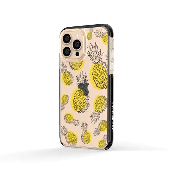 iPhone Case - Yellow Pineapple