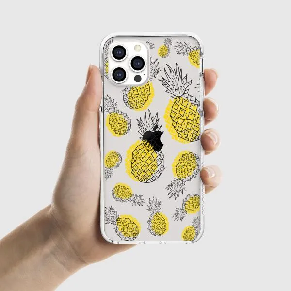iPhone Case - Yellow Pineapple