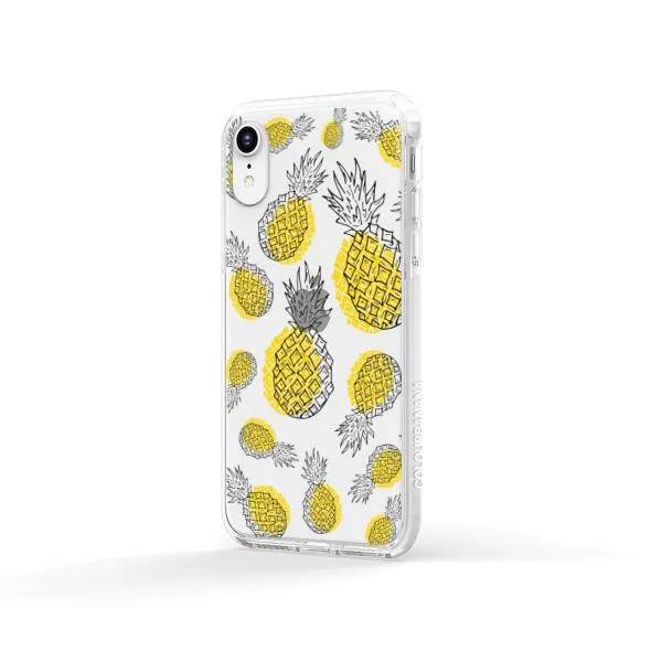 iPhone Case - Yellow Pineapple