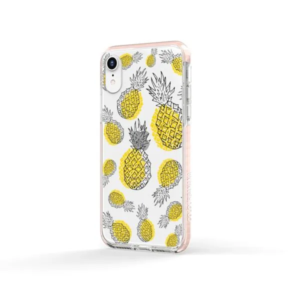 iPhone Case - Yellow Pineapple