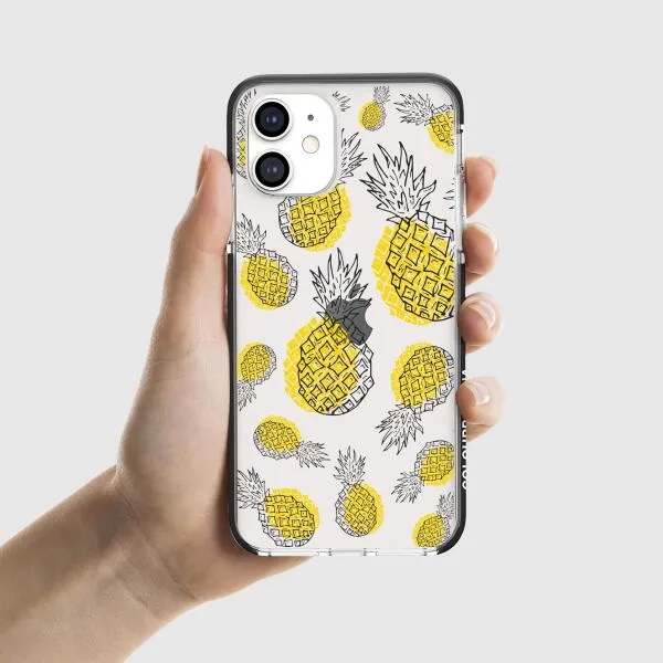 iPhone Case - Yellow Pineapple
