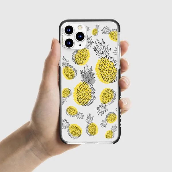 iPhone Case - Yellow Pineapple