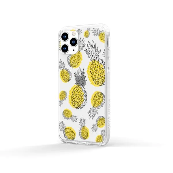 iPhone Case - Yellow Pineapple