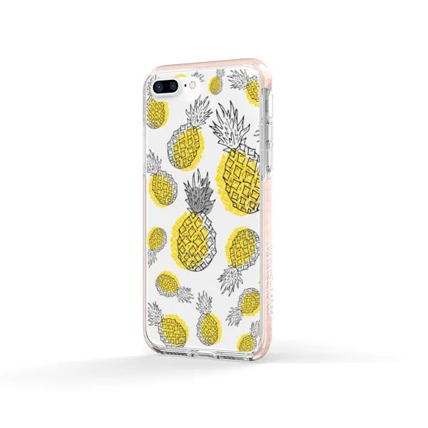 iPhone Case - Yellow Pineapple