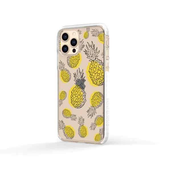 iPhone Case - Yellow Pineapple