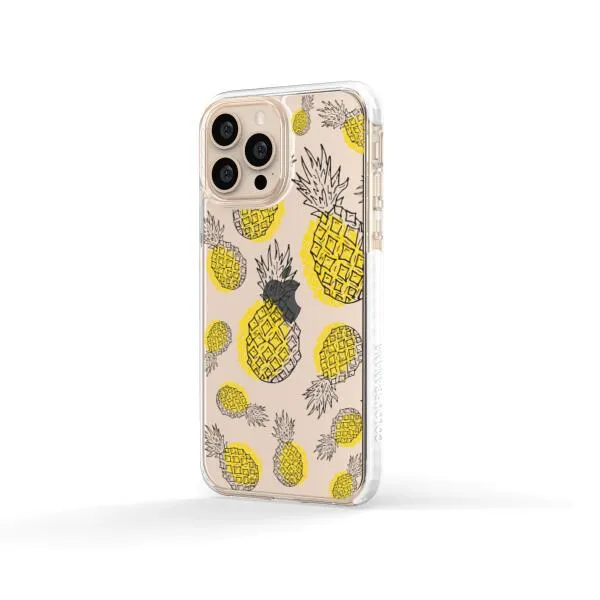 iPhone Case - Yellow Pineapple