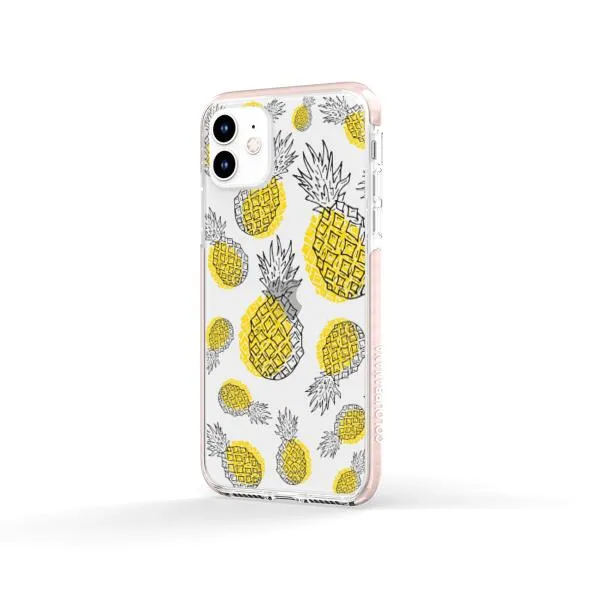 iPhone Case - Yellow Pineapple