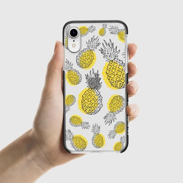iPhone Case - Yellow Pineapple